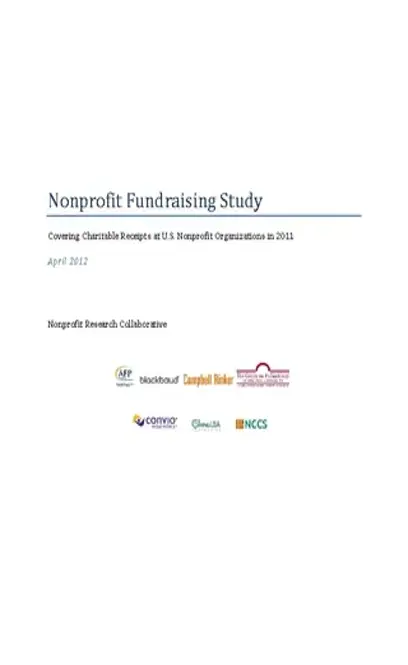 Nonprofit Fundraising Strategy Template