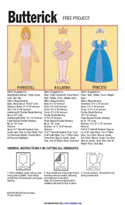 Paper Doll Template 1