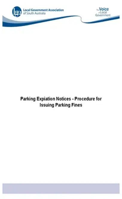 Parking Warning Notice Template