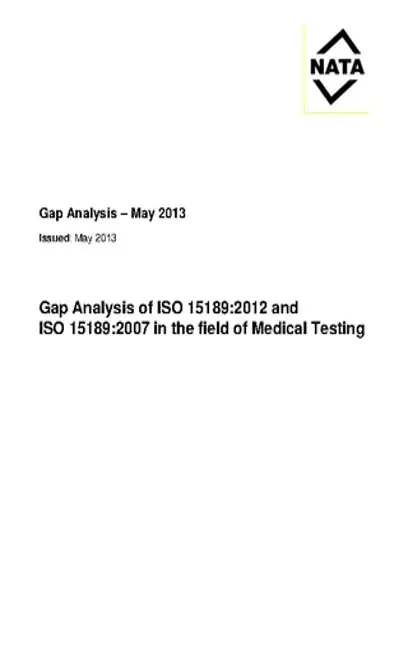 Patient Education Gap Analysis Sample