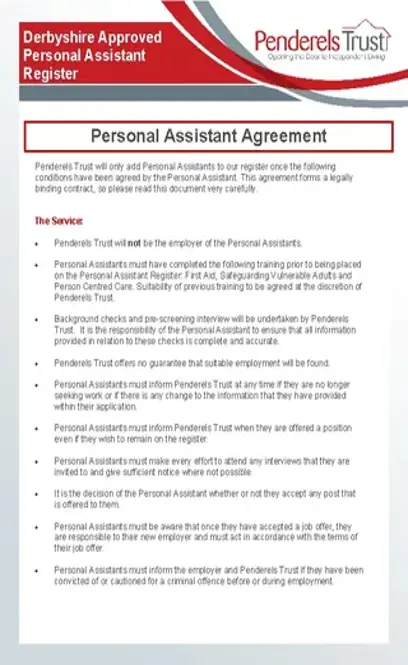 Personal Assistant Confidentiality Agreement