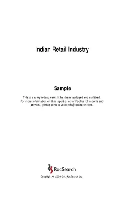 Pest Analysis Template For Retail Industry