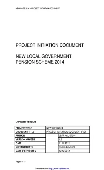 Project Initiation Document 2