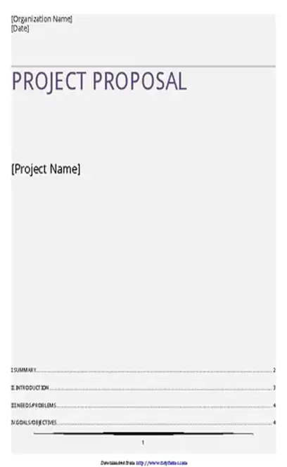 Project Proposal Template 1