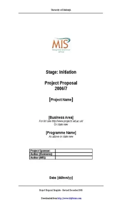 Project Proposal Template 3