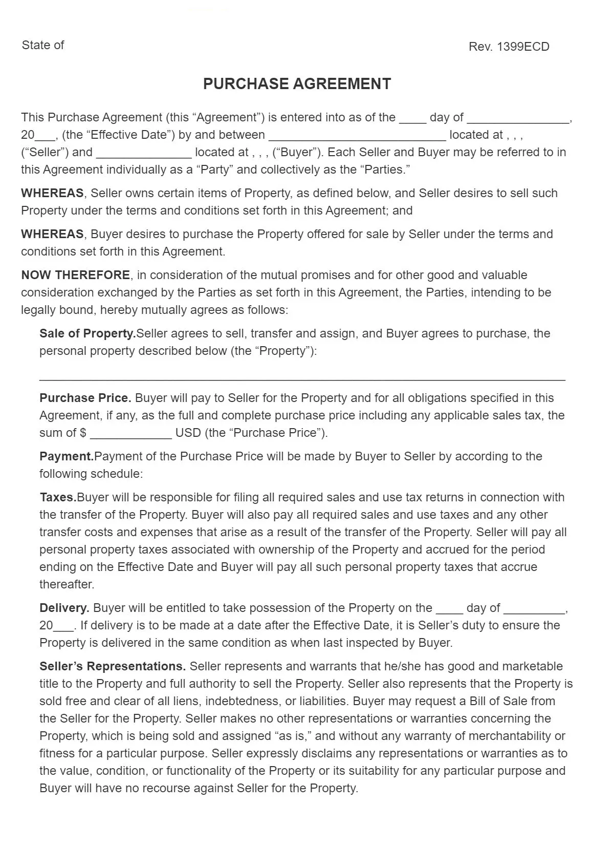 Purchase agreement thumbnail large
