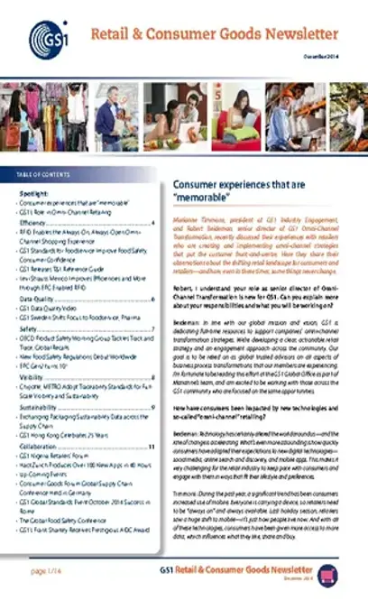 Retail And Consumer Goods Newsletter