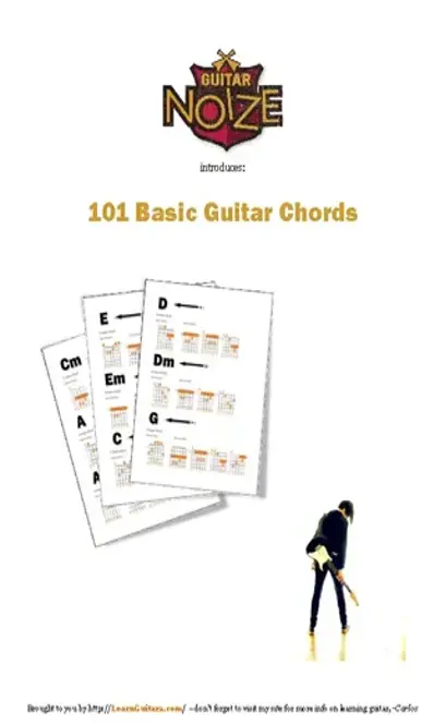 Sample Bass Guitar Chord Note