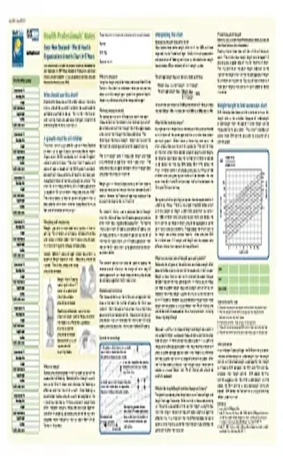 Sample Boys Height And Weight Chart