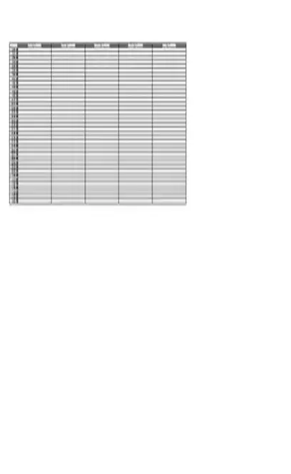 Sample Weekly Appointment Calendar Template In Excel