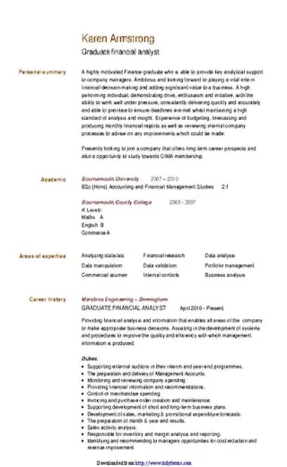 Simple Cv Template 3