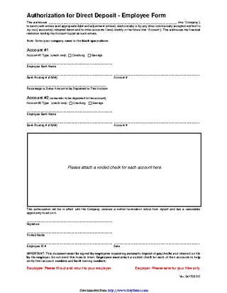 Social Security Direct Deposit Form