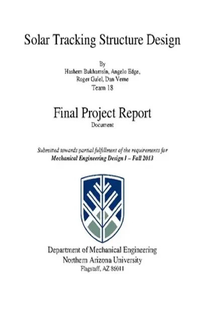 Solar Tracking Project Report