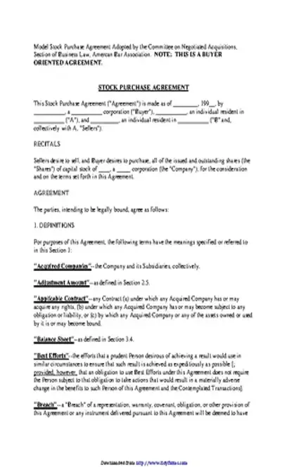 Stock Purchase Agreement 2