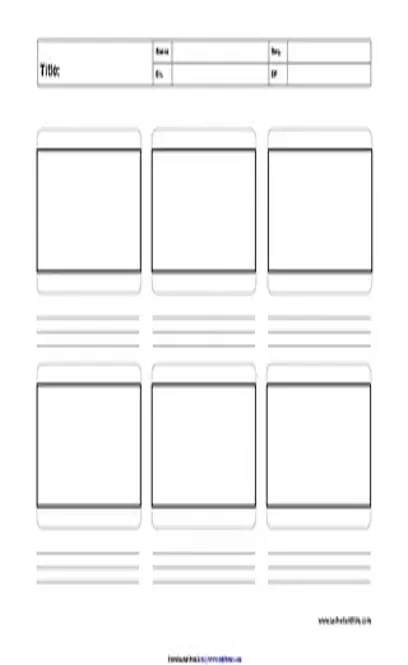 Storyboard Template