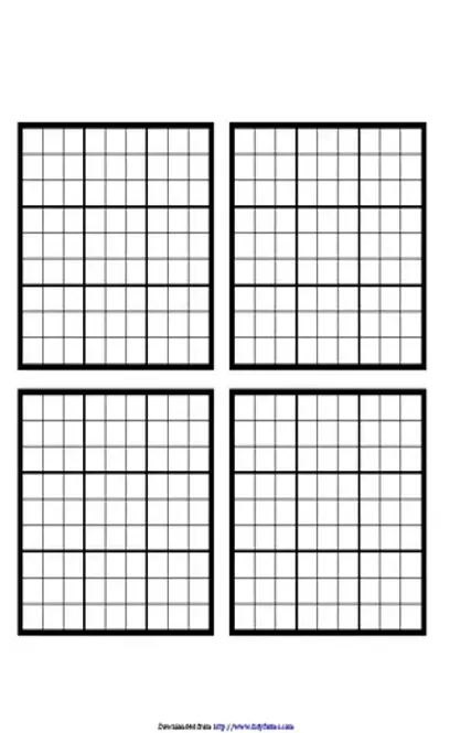 Sudoku Blank