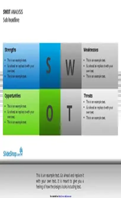 Swot Analysis Template 1