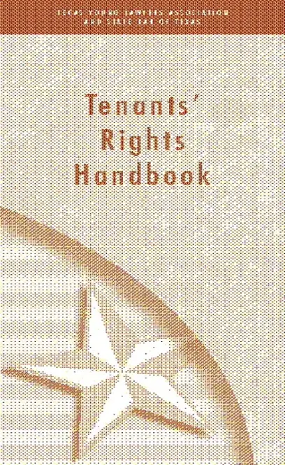 Texas Tenants Rights Handbook