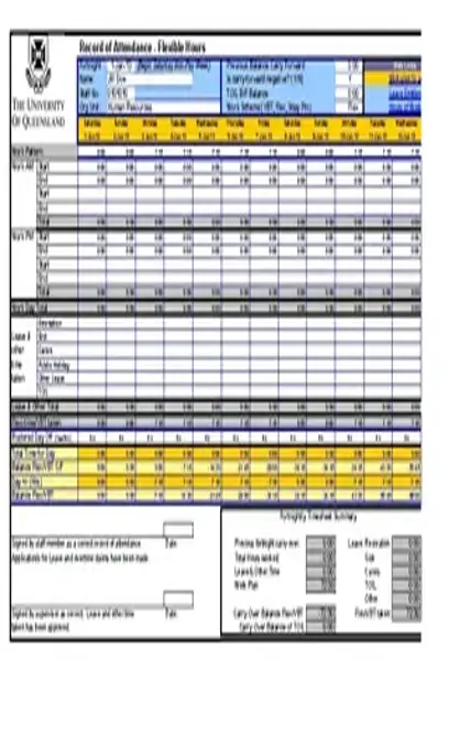 Time Tracking Excel Template For Free Download