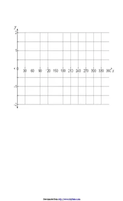 Trig Graph Paper 1