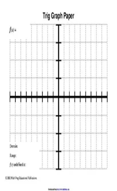 Trig Graph Paper 3