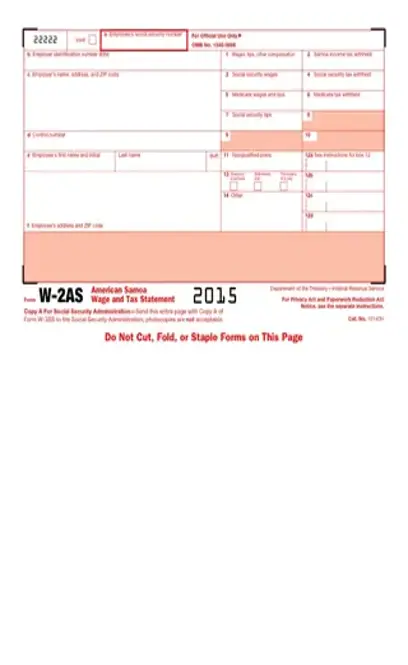 W-2 2015 PDF